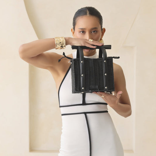 Black Cane Crossbody