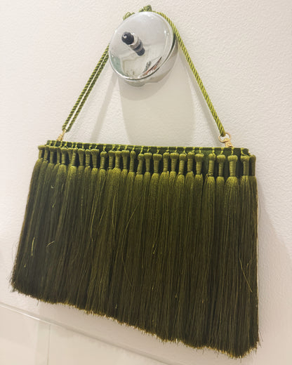 HER- Green Tassel Bag