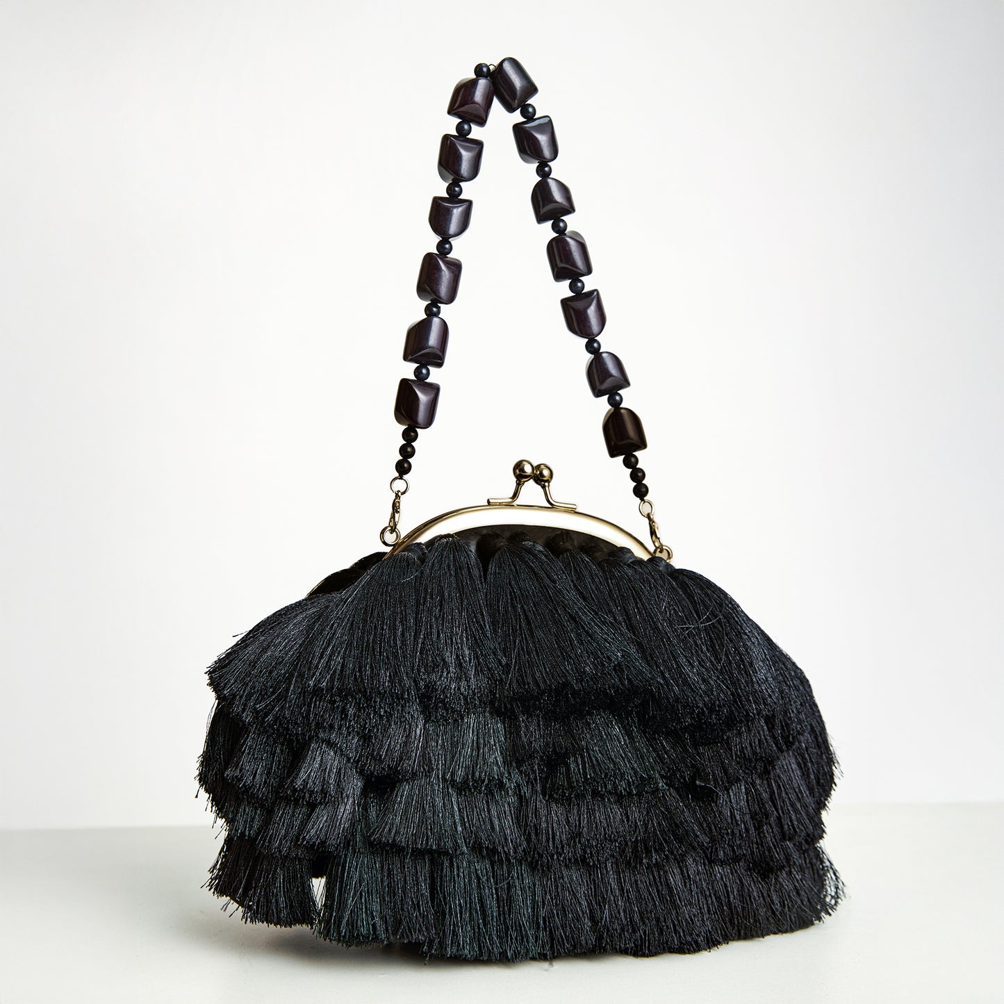 Royal Blue Tassel Evening Clutch – Showstopper Party Bag