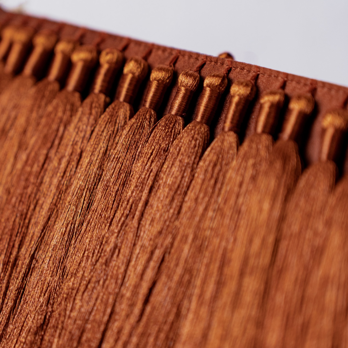 HER — Rust Tassel Bag