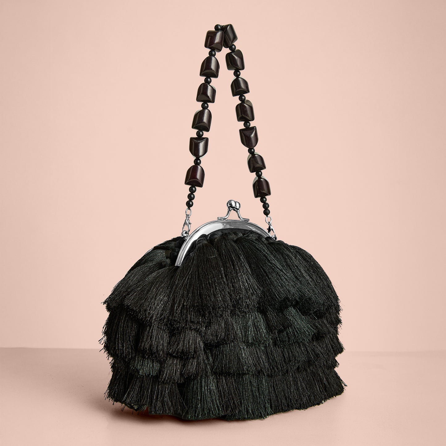 Royal Blue Tassel Evening Clutch – Showstopper Party Bag